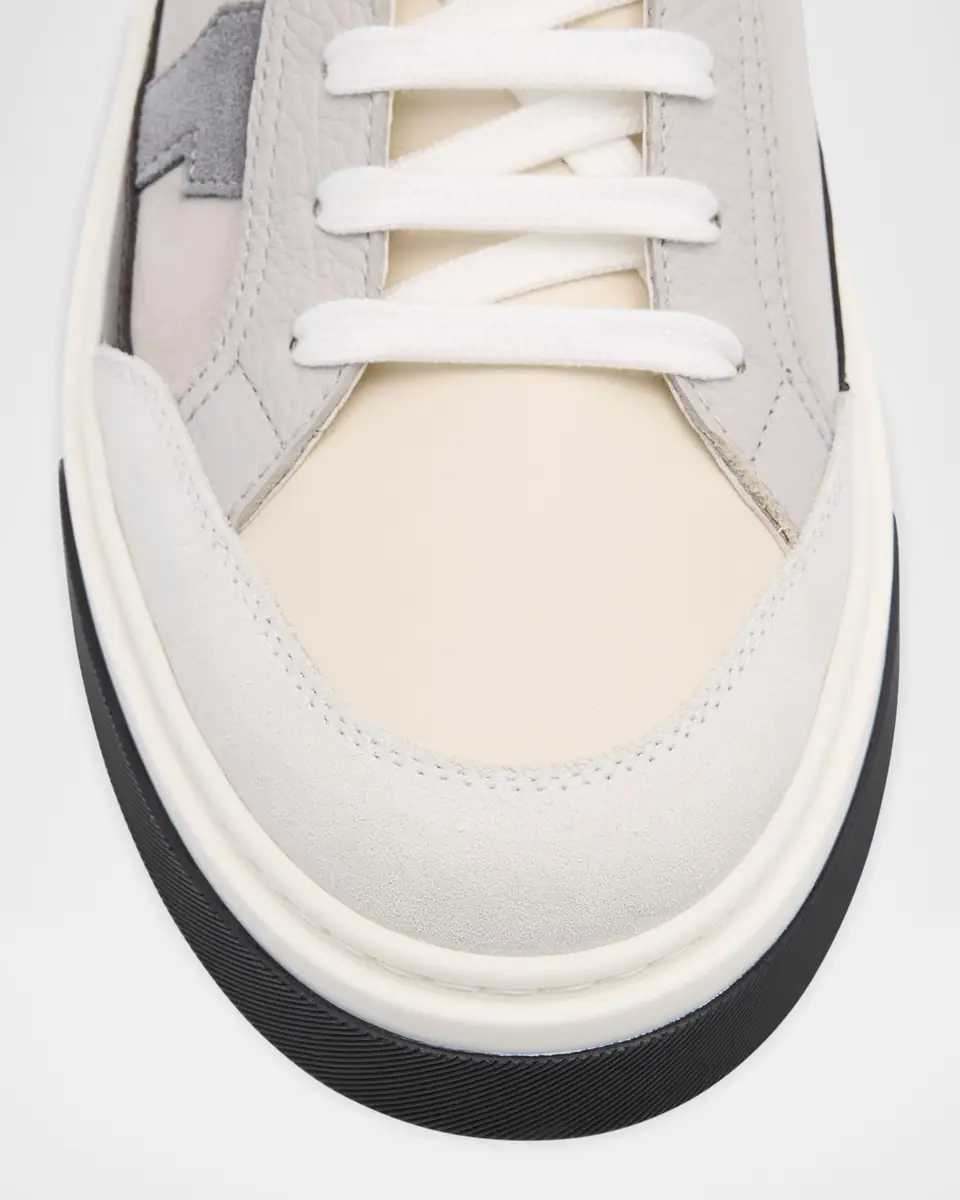 Ferragamo Men's Cassina Gancio Low-Top Sneakers | Thumbnail 7