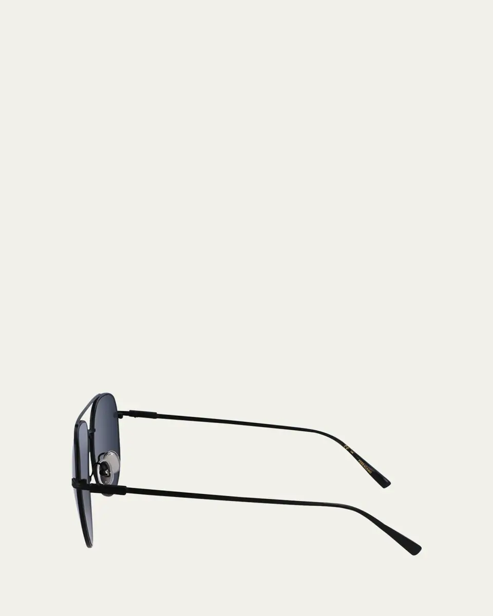 Ferragamo Men's Gancini Evolution Metal Aviator Sunglasses | Thumbnail 8 Ferragamo Men's Gancini Evolution Metal Aviator Sunglasses | Thumbnail 8