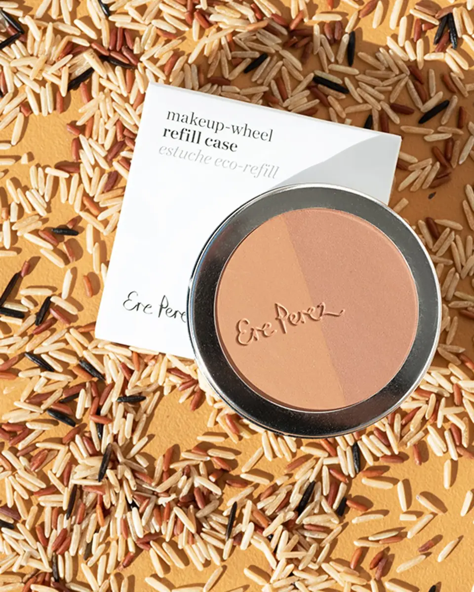 Ere Perez Rice Powder Blush Bronzer, 0.3 oz. | Thumbnail 4