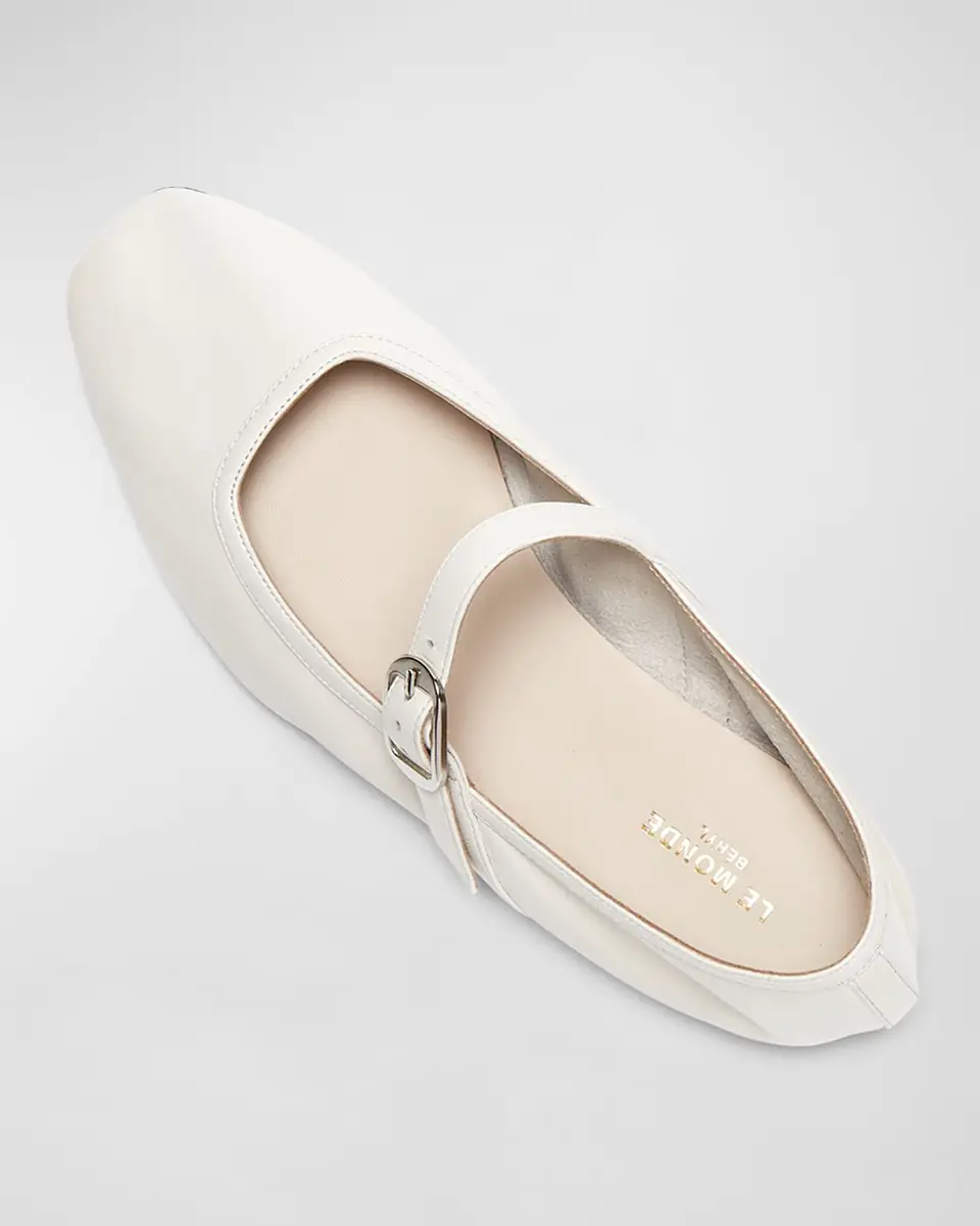Le Monde Béryl Leather Mary Jane Ballerina Flats | Thumbnail 2 Le Monde Béryl Leather Mary Jane Ballerina Flats | Thumbnail 2