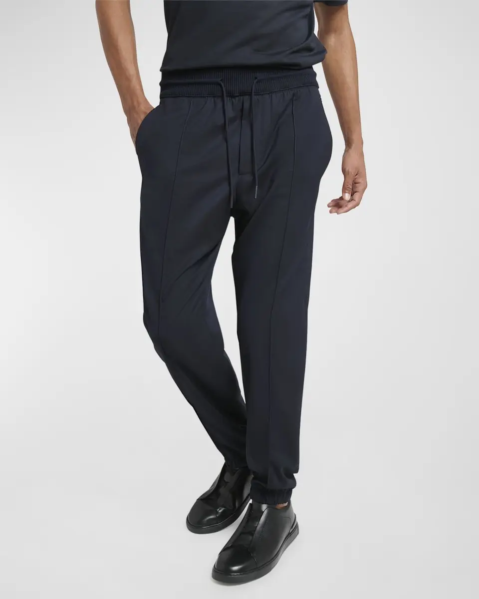 Zegna Men's Drawstring Trousers | Thumbnail 6 Zegna Men's Drawstring Trousers | Thumbnail 6