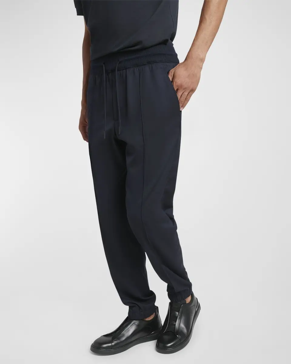 Zegna Men's Drawstring Trousers | Thumbnail 7 Zegna Men's Drawstring Trousers | Thumbnail 7