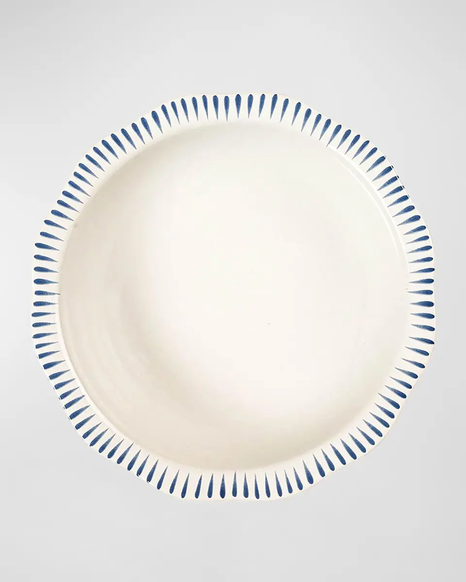 Juliska Sitio Stripe Delft Blue Serving Bowl | Thumbnail 2 Juliska Sitio Stripe Delft Blue Serving Bowl | Thumbnail 2