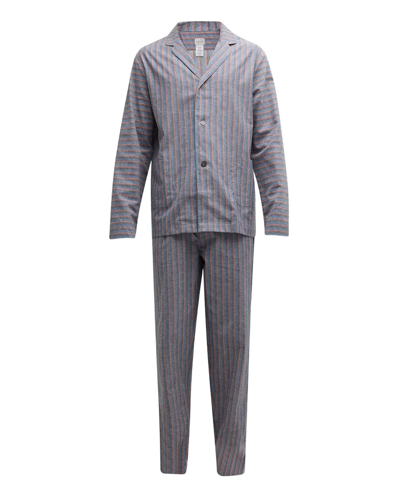 Men's Cotton-Linen Long Pajama Set Men's Cotton-Linen Long Pajama Set