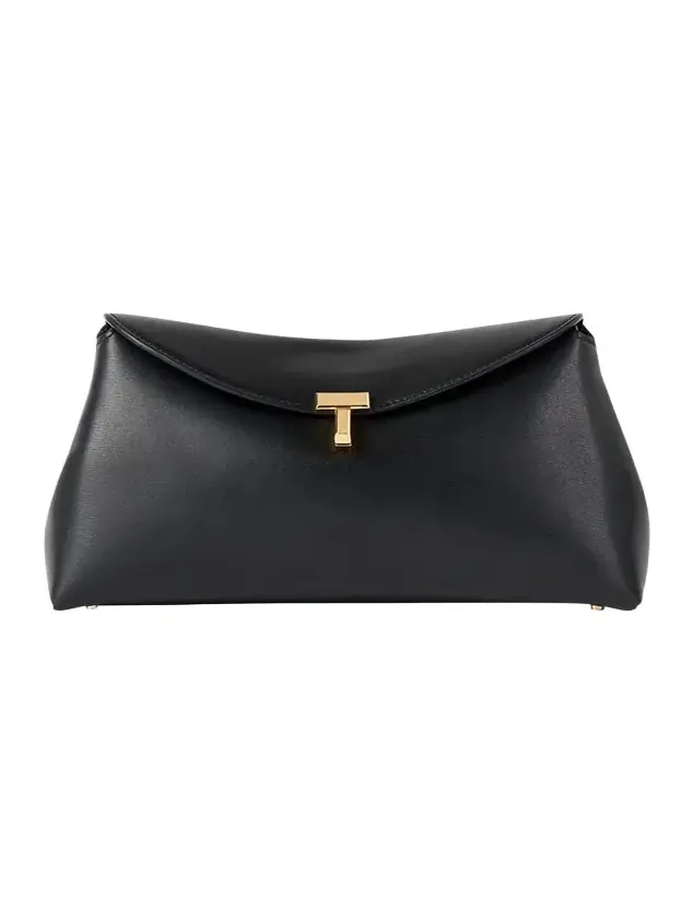 T-Lock Clutch in Palmellata Leather T-Lock Clutch in Palmellata Leather