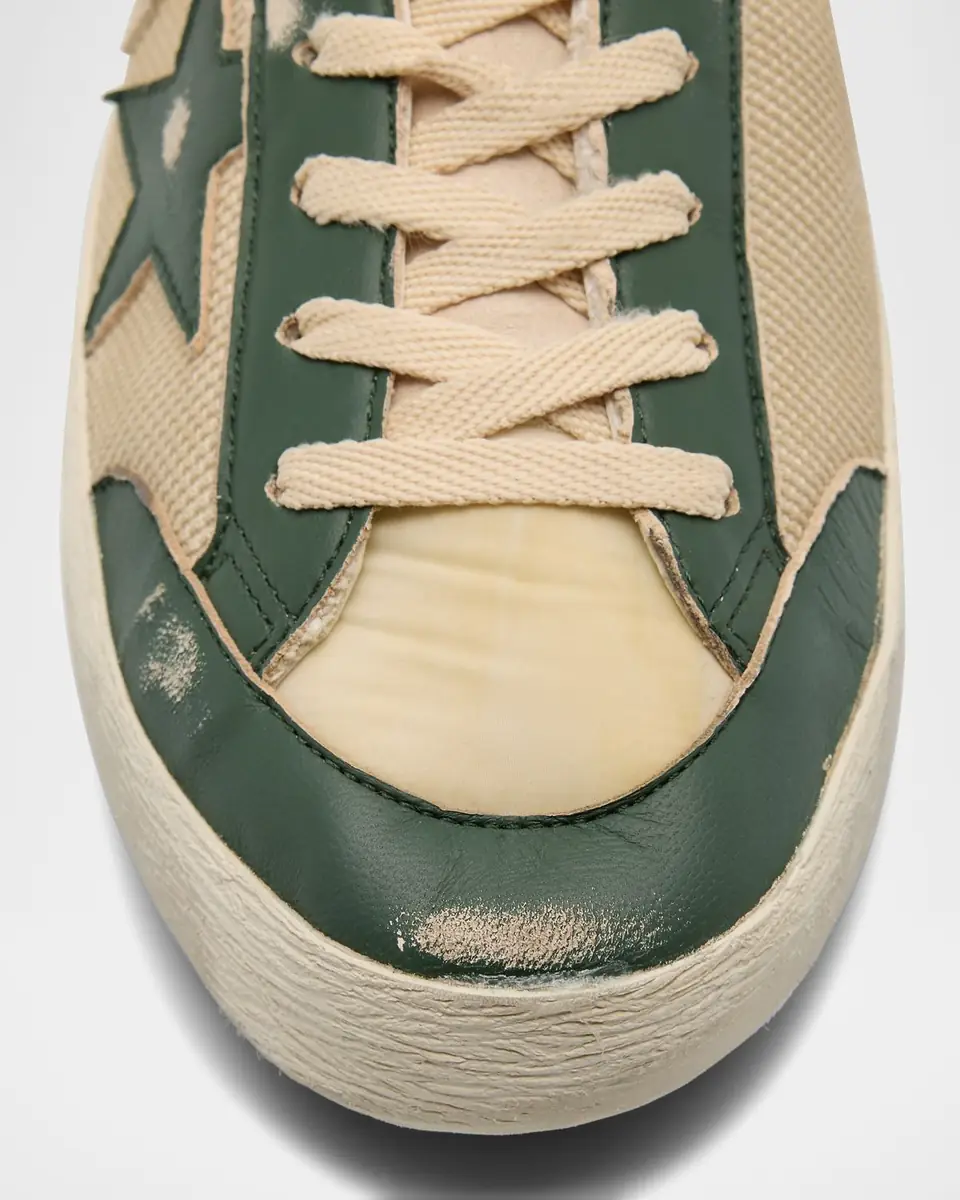Golden Goose Men's Super-Star Low-Top Sneakers | Thumbnail 6 Golden Goose Men's Super-Star Low-Top Sneakers | Thumbnail 6
