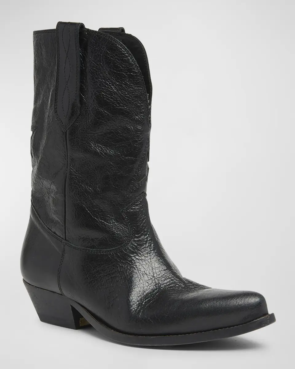 Golden Goose Wish Star Leather Cowboy Boots | Thumbnail 3 Golden Goose Wish Star Leather Cowboy Boots | Thumbnail 3