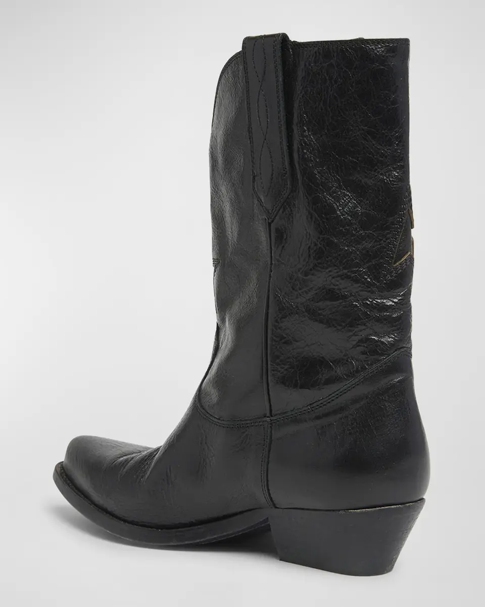 Golden Goose Wish Star Leather Cowboy Boots | Thumbnail 4 Golden Goose Wish Star Leather Cowboy Boots | Thumbnail 4