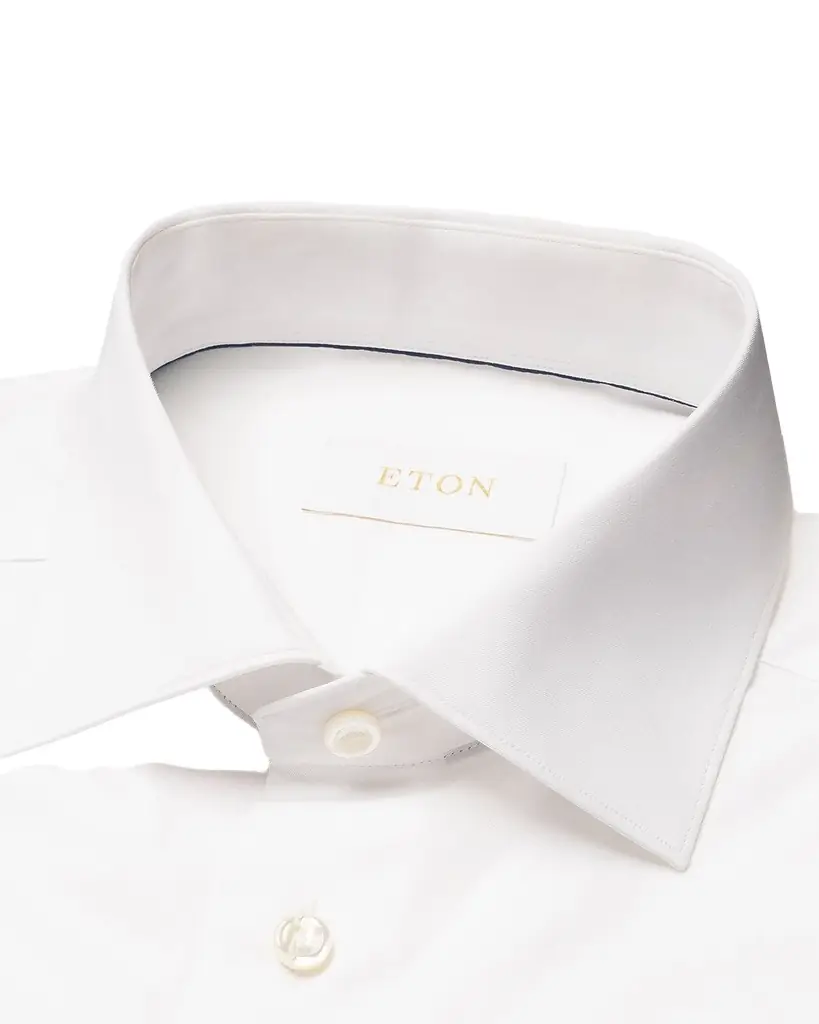 Eton Men's Slim Fit Elevated Twill Shirt | Image 1 Eton Men's Slim Fit Elevated Twill Shirt | Image 1
