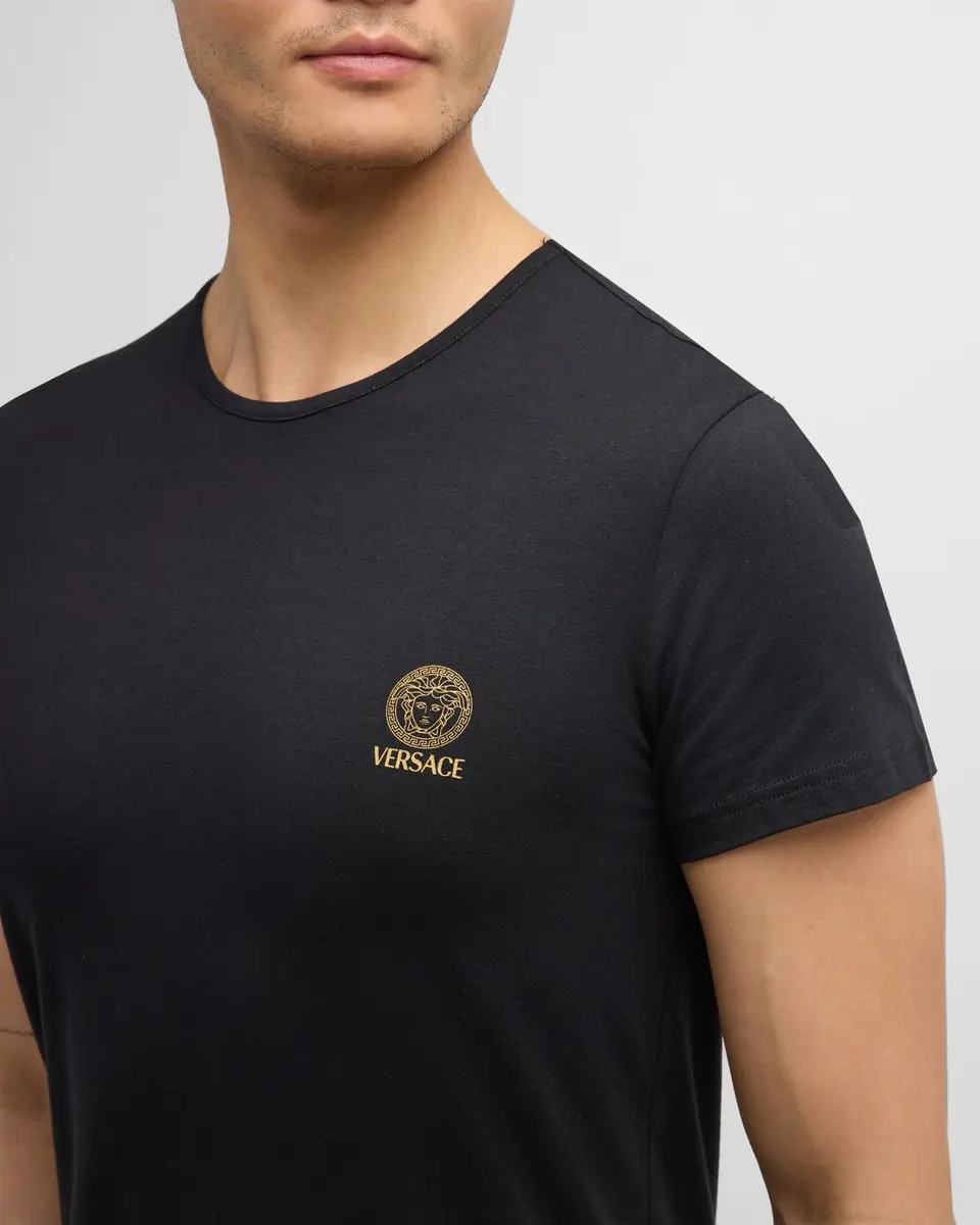 Versace Men's Medusa Jersey T-Shirt | Thumbnail 6