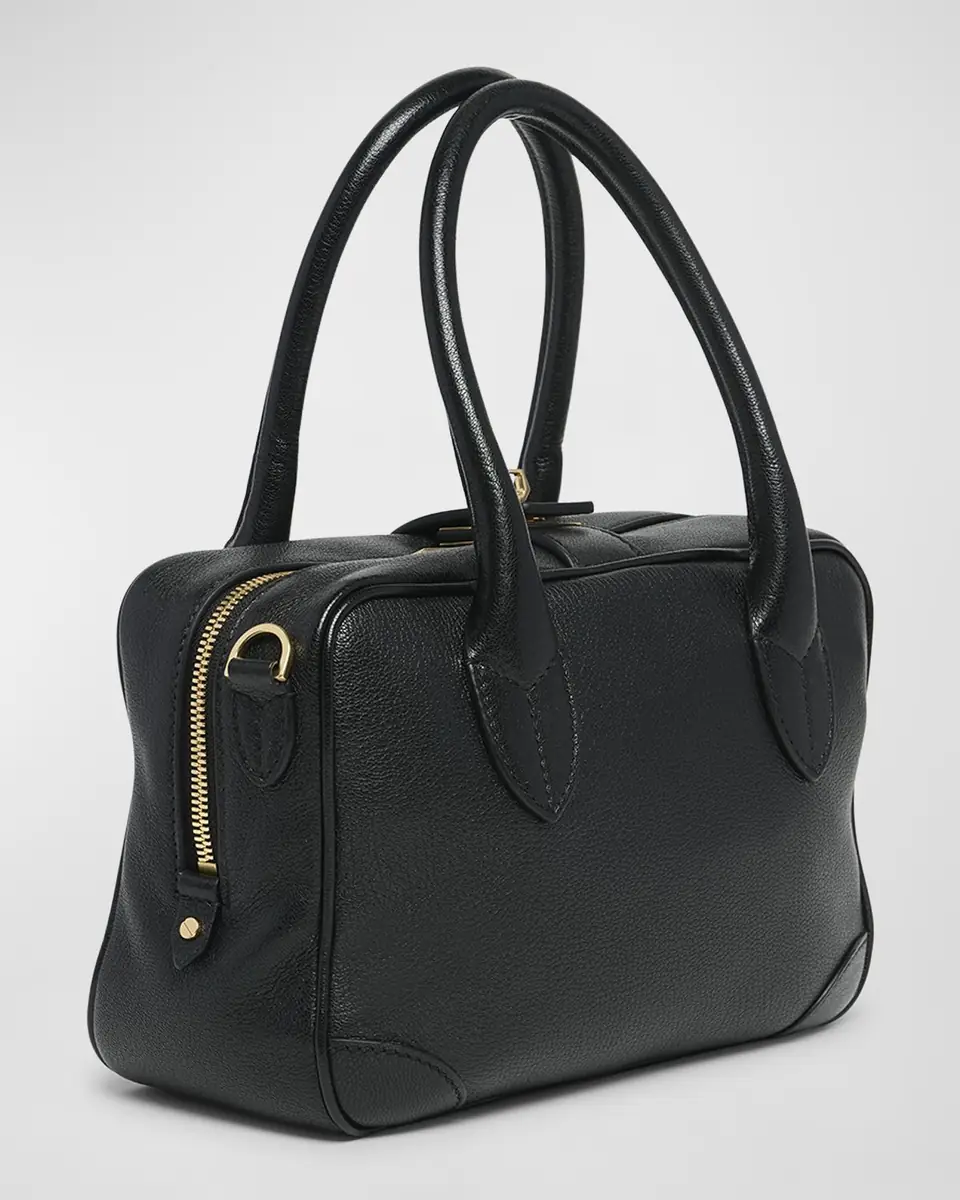 Golden Goose Vita Zip Goat Leather Top-Handle Bag | Thumbnail 11 Golden Goose Vita Zip Goat Leather Top-Handle Bag | Thumbnail 11