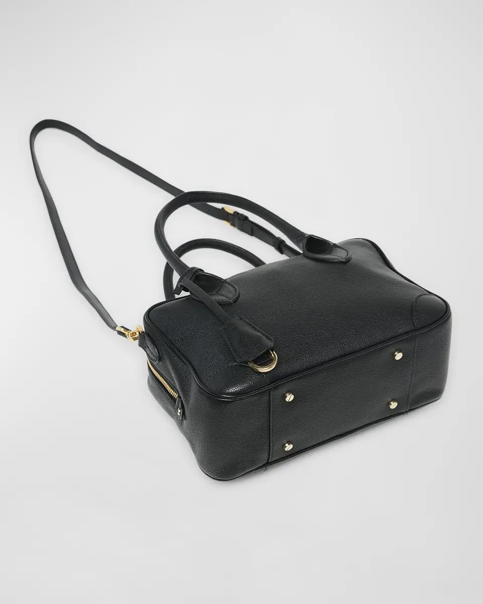Golden Goose Vita Zip Goat Leather Top-Handle Bag | Thumbnail 13 Golden Goose Vita Zip Goat Leather Top-Handle Bag | Thumbnail 13