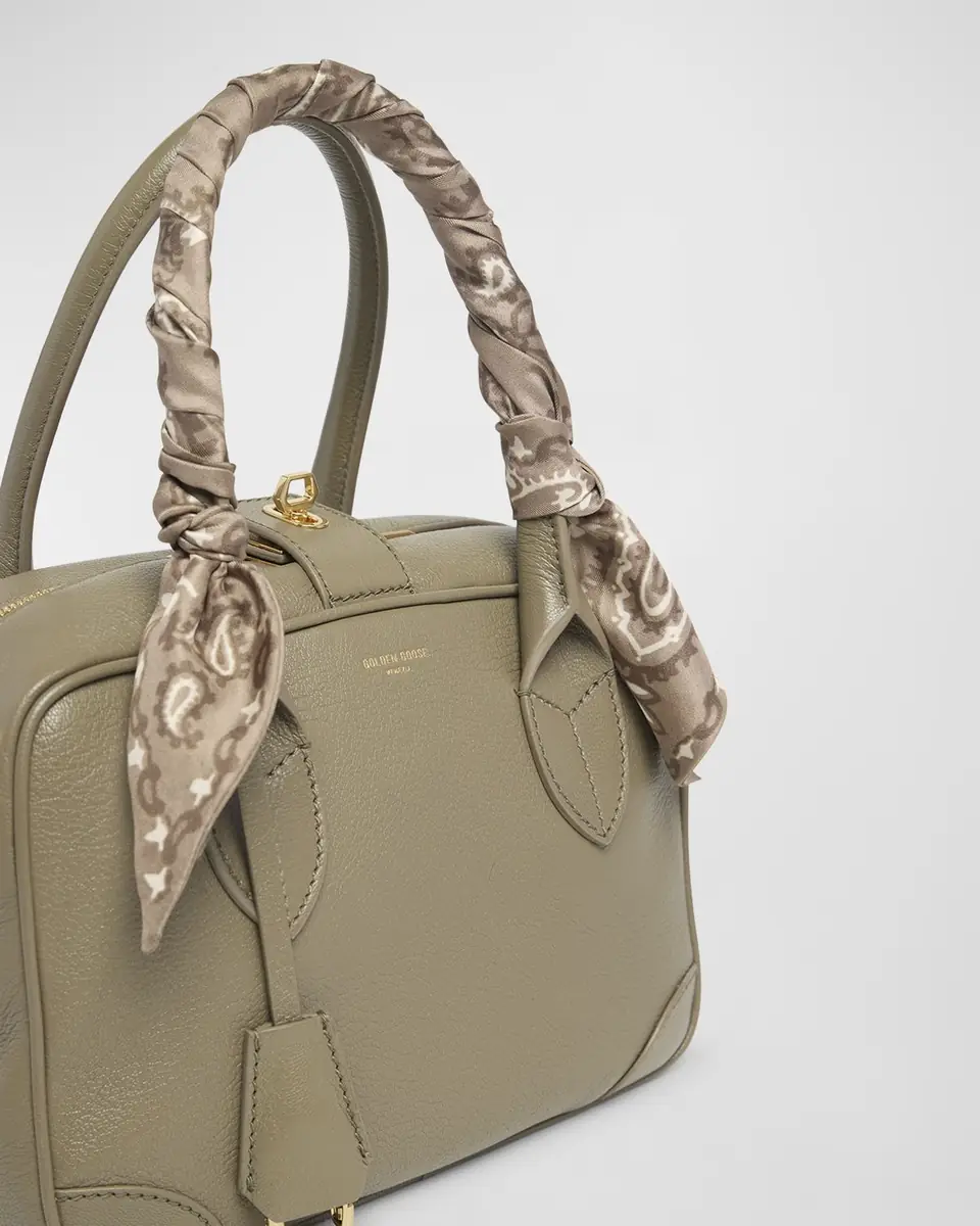Golden Goose Vita Zip Goat Leather Top-Handle Bag | Thumbnail 19 Golden Goose Vita Zip Goat Leather Top-Handle Bag | Thumbnail 19