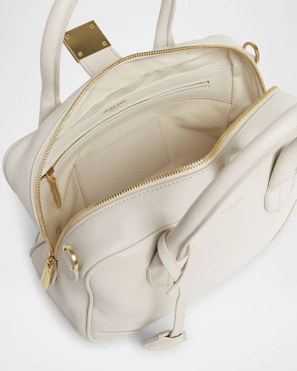 Golden Goose Vita Zip Goat Leather Top-Handle Bag | Thumbnail 3 Golden Goose Vita Zip Goat Leather Top-Handle Bag | Thumbnail 3