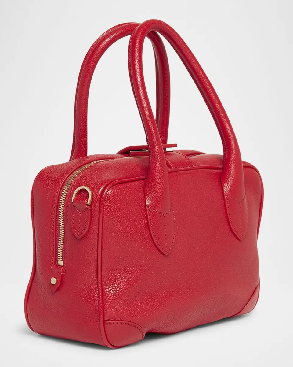 Golden Goose Vita Zip Goat Leather Top-Handle Bag | Thumbnail 22 Golden Goose Vita Zip Goat Leather Top-Handle Bag | Thumbnail 22