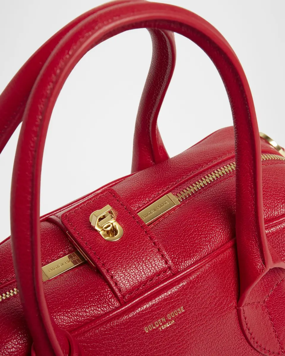 Golden Goose Vita Zip Goat Leather Top-Handle Bag | Thumbnail 25 Golden Goose Vita Zip Goat Leather Top-Handle Bag | Thumbnail 25