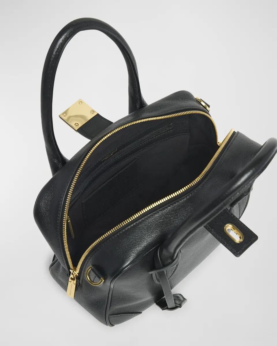 Golden Goose Vita Zip Goat Leather Top-Handle Bag | Thumbnail 8 Golden Goose Vita Zip Goat Leather Top-Handle Bag | Thumbnail 8