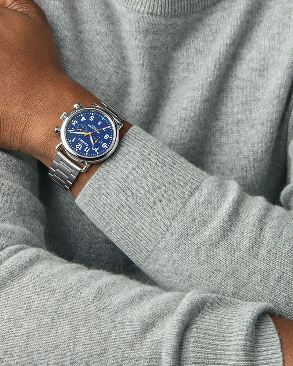 Shinola Runwell 2 Eye Chrono Bracelet Watch, 41mm | Thumbnail 2 Shinola Runwell 2 Eye Chrono Bracelet Watch, 41mm | Thumbnail 2