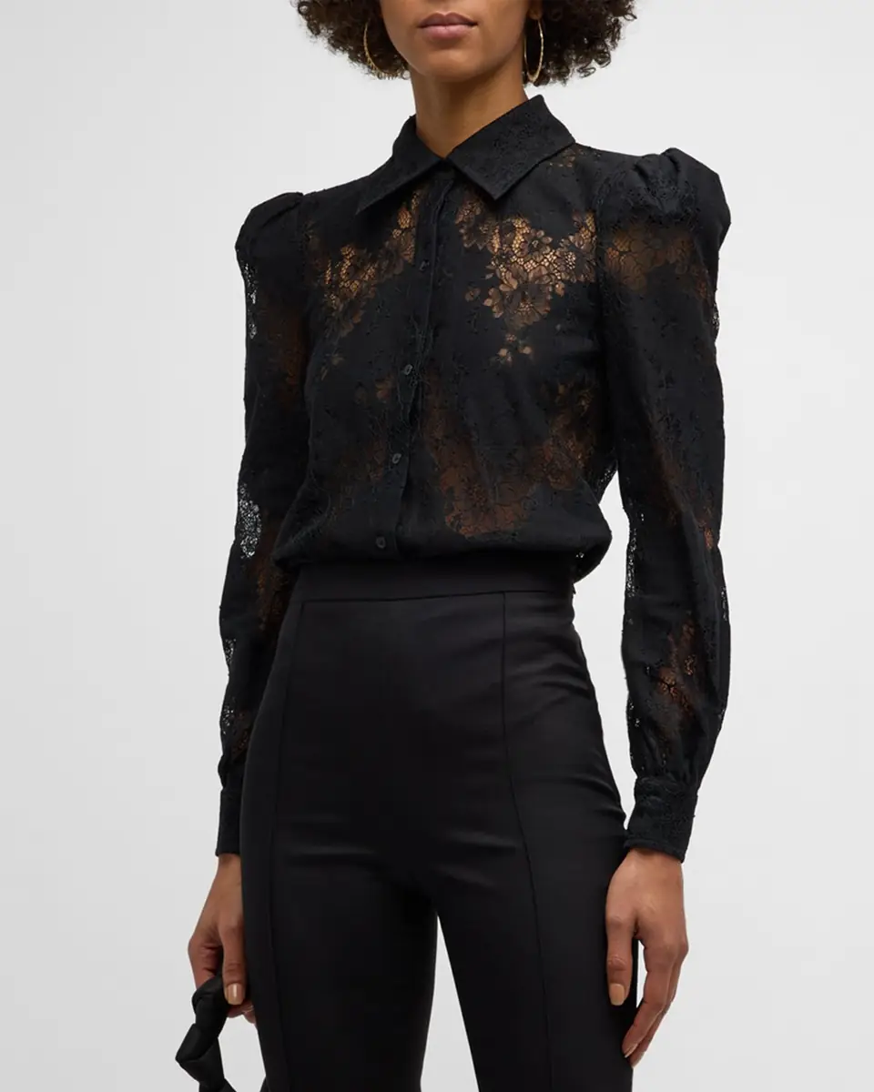 L'Agence Jenica Lace Blouse | Thumbnail 3