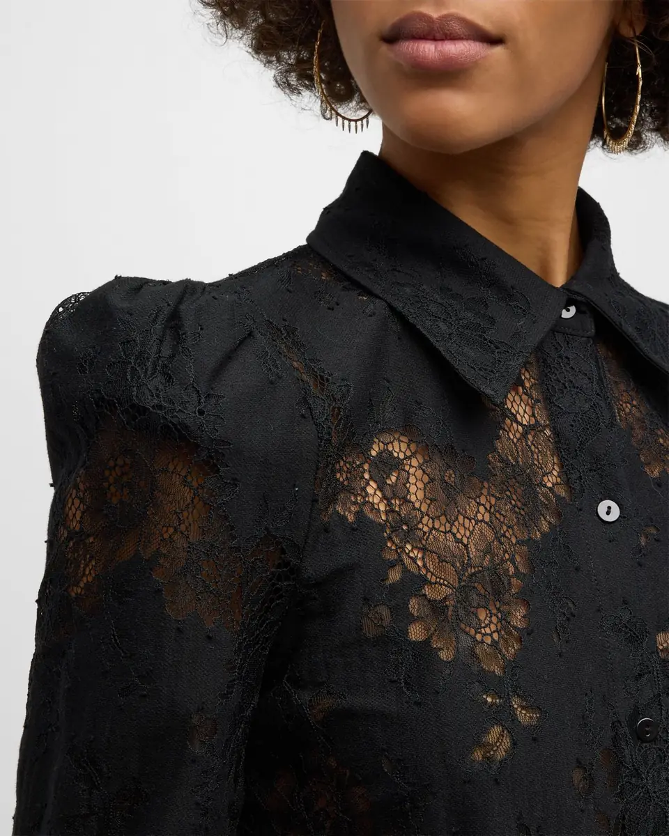 L'Agence Jenica Lace Blouse | Thumbnail 4