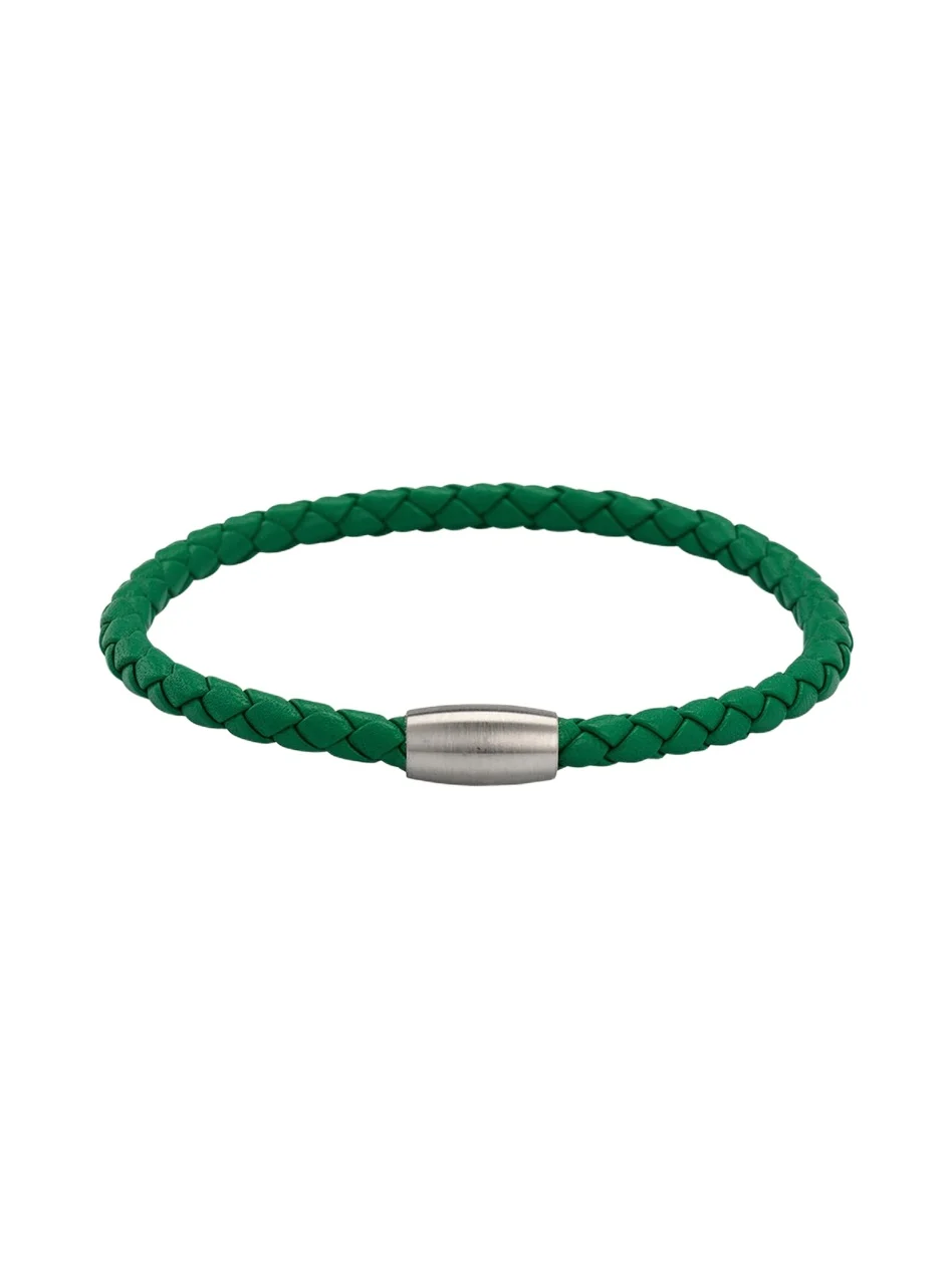 Men's Magnetic Braided Leather Bracelet