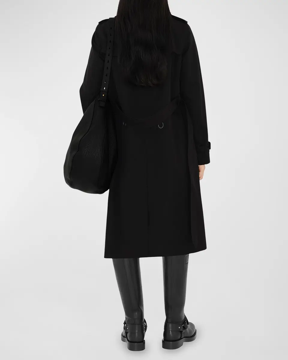 Burberry Kensington Organic Belted Double-Breasted Trench Coat | Thumbnail 3 Burberry Kensington Organic Belted Double-Breasted Trench Coat | Thumbnail 3