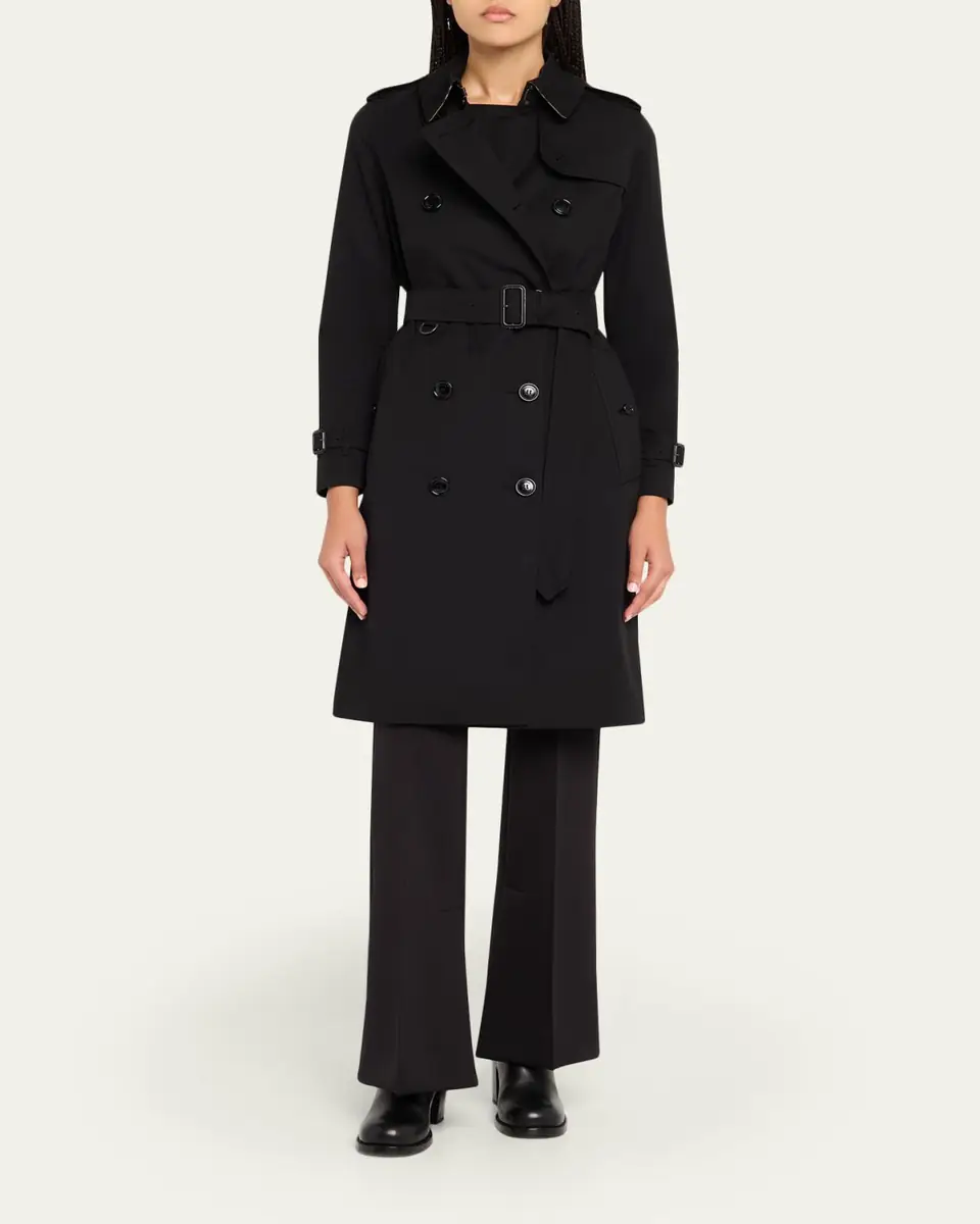 Burberry Kensington Organic Belted Double-Breasted Trench Coat | Thumbnail 5 Burberry Kensington Organic Belted Double-Breasted Trench Coat | Thumbnail 5