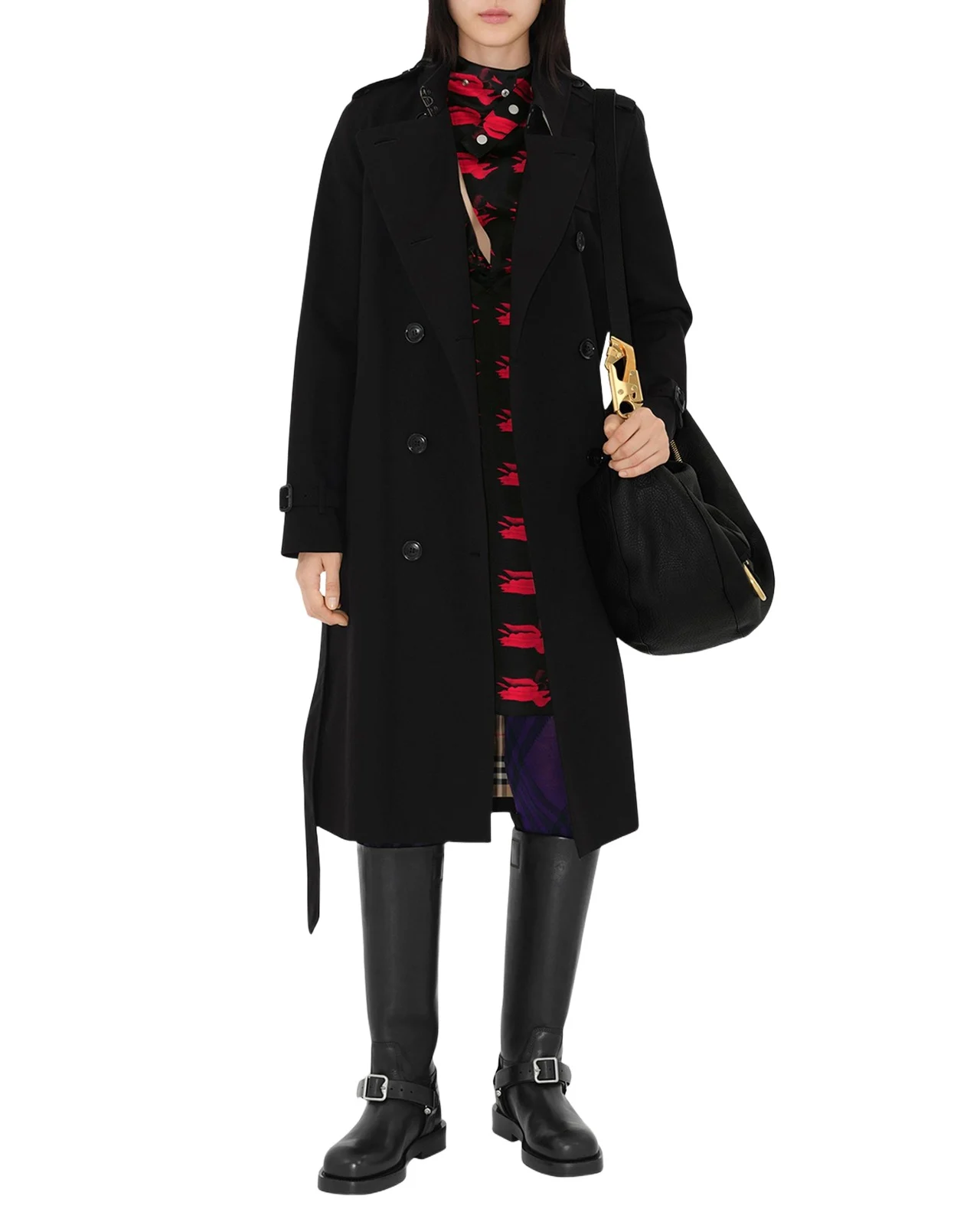 Kensington Organic Belted Double-Breasted Trench Coat Kensington Organic Belted Double-Breasted Trench Coat