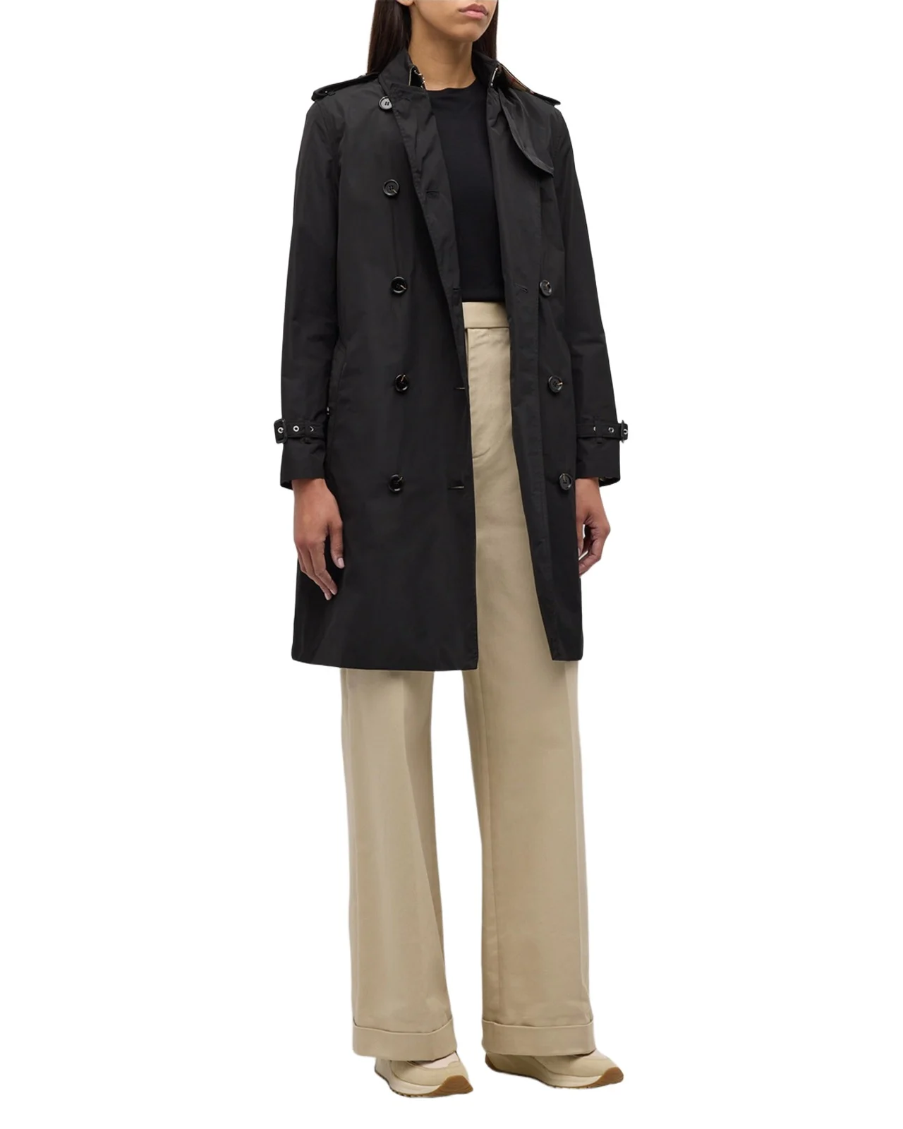 Kensington Double-Breasted Trench Coat