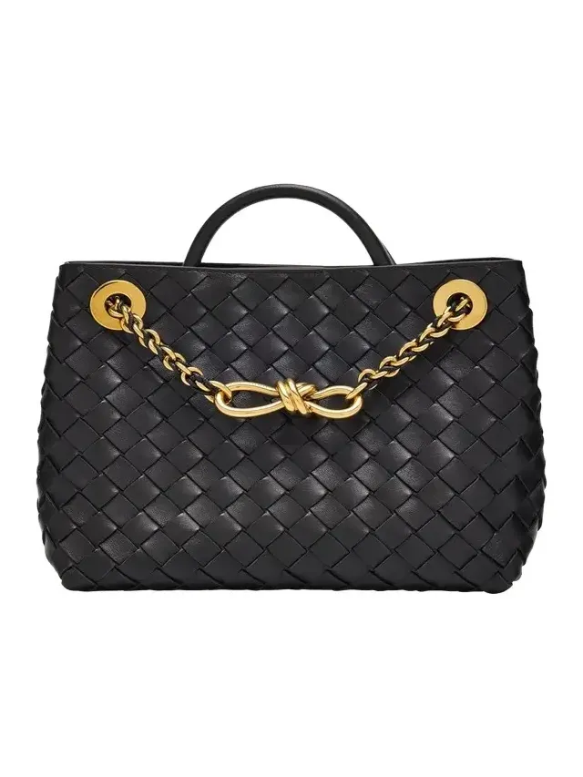 Small Andiamo Shoulder Bag with Chain Strap Small Andiamo Shoulder Bag with Chain Strap