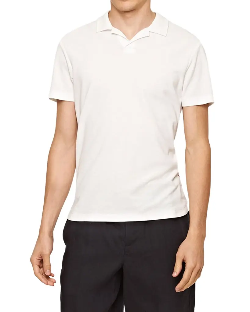 Orlebar Brown Men's Felix Cotton-Modal Polo Shirt | Image 1 Orlebar Brown Men's Felix Cotton-Modal Polo Shirt | Image 1