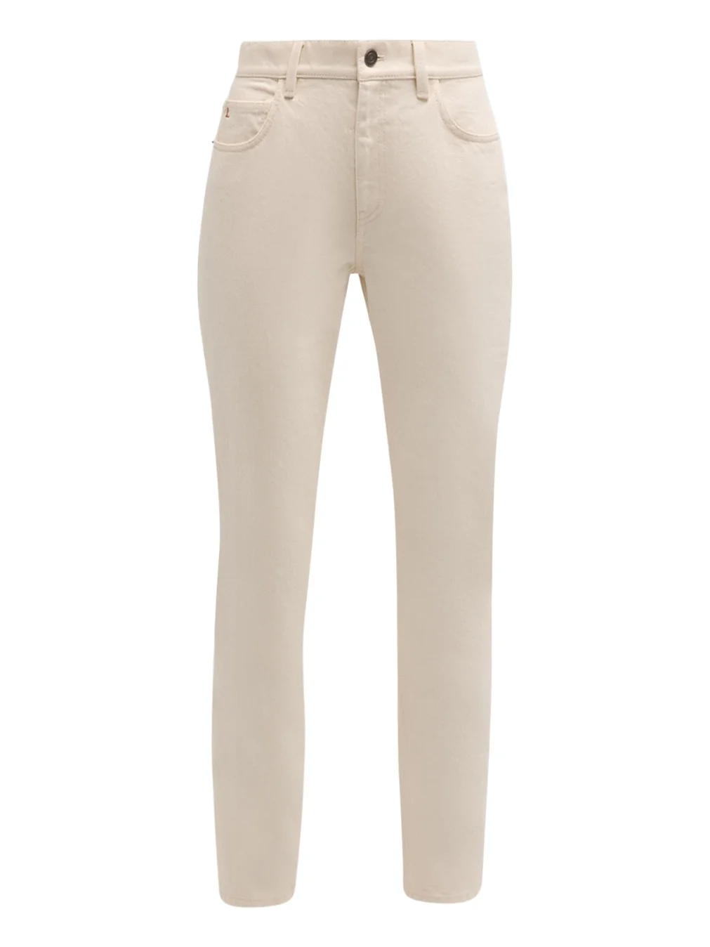 Cropped Straight-Leg Denim Jeans Cropped Straight-Leg Denim Jeans