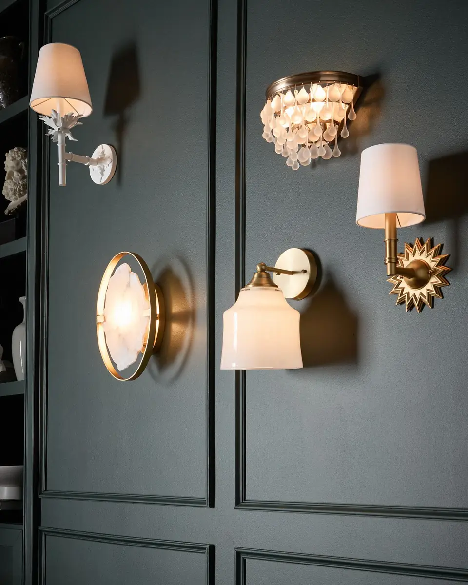 Couture Lamps Star Wall Sconce | Thumbnail 4