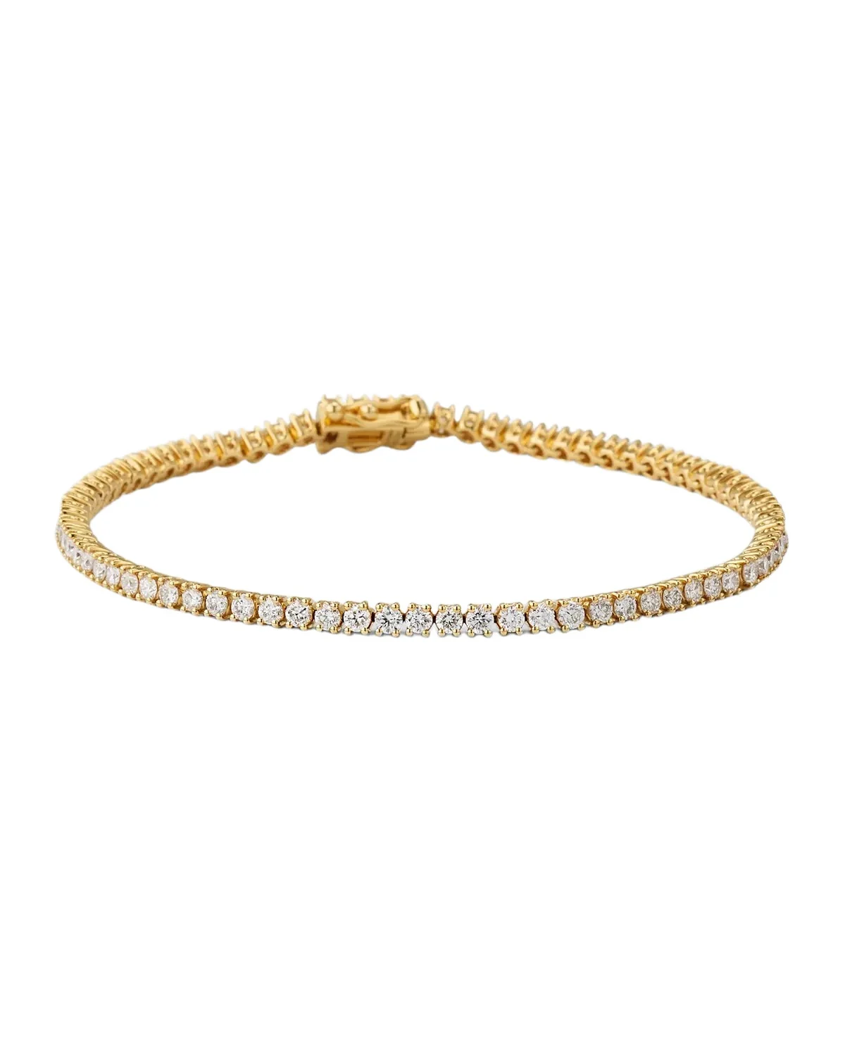 18k Yellow Gold Diamond Hepburn Bracelet