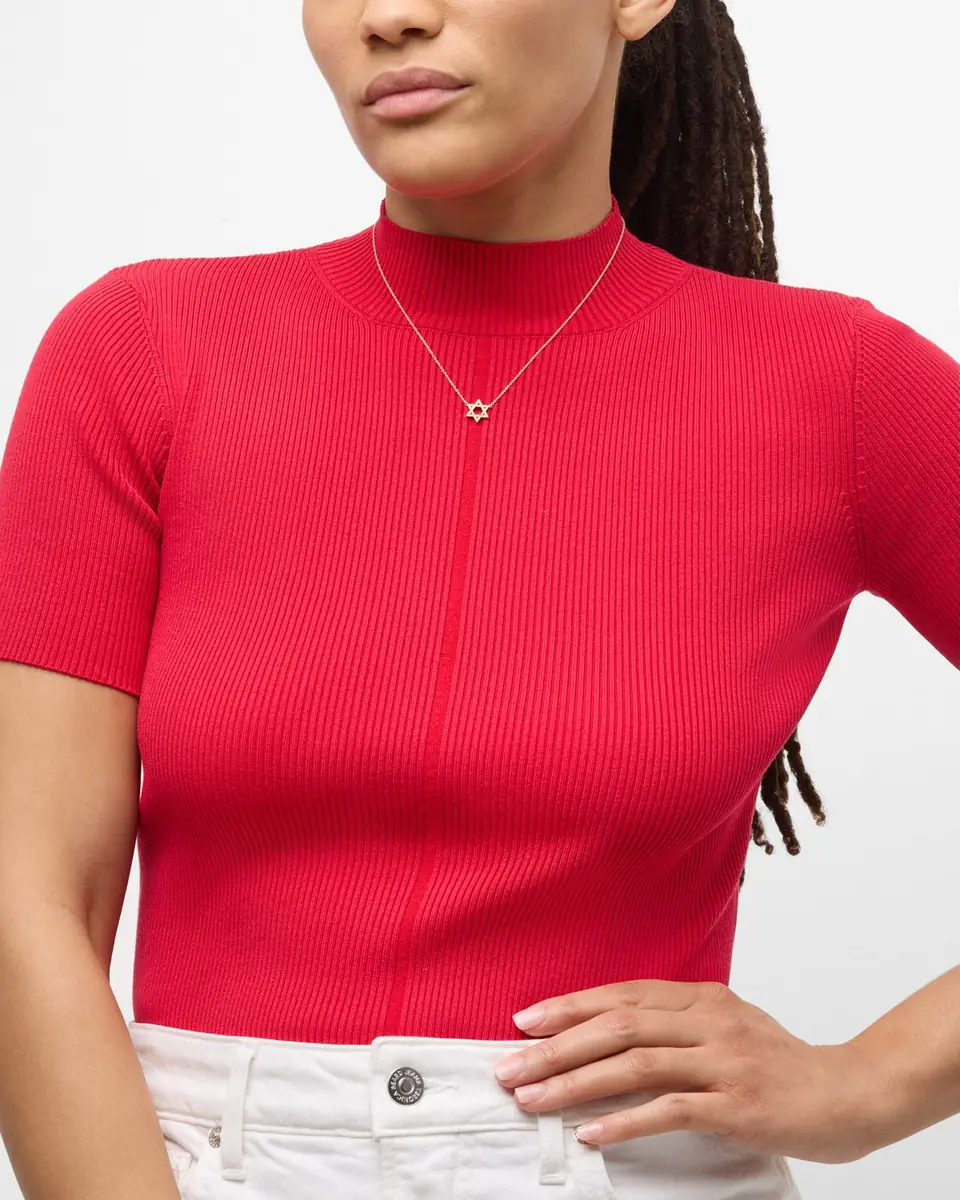 Jennifer Meyer Diamond Star of David Necklace | Thumbnail 5 Jennifer Meyer Diamond Star of David Necklace | Thumbnail 5