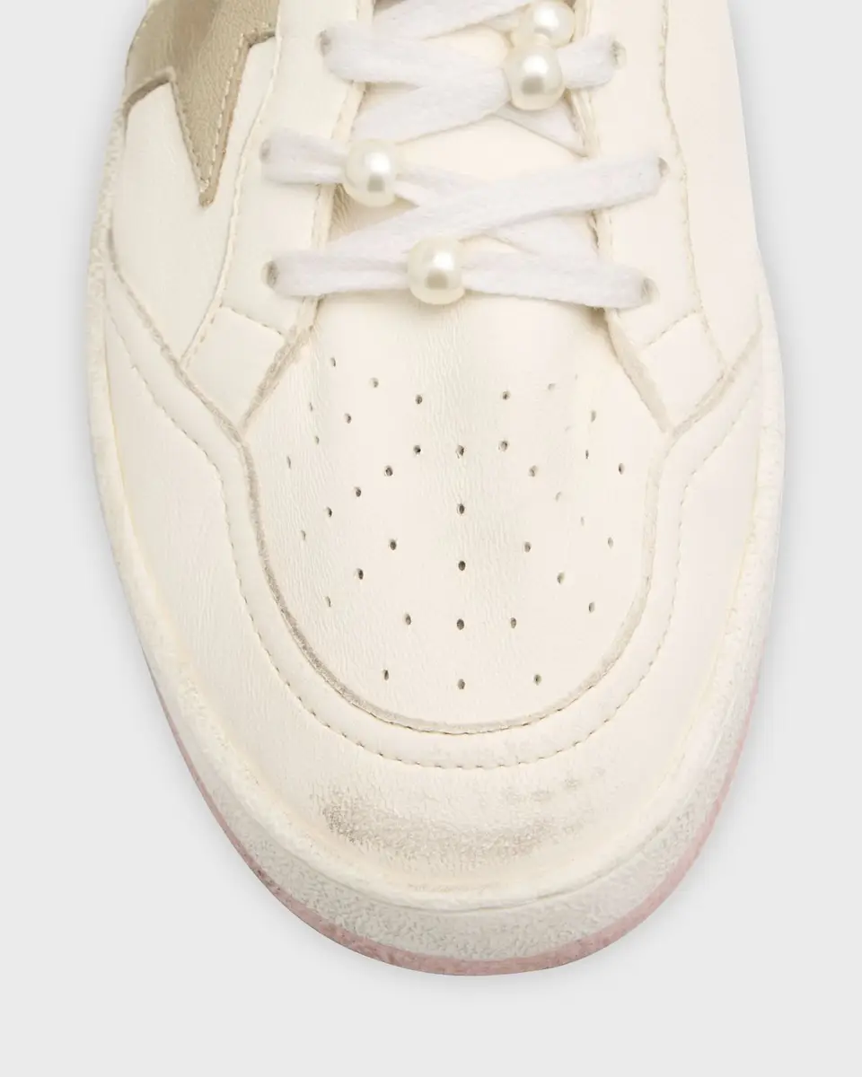 Golden Goose Ball Star Pearly Glitter Low-Top Sneakers | Thumbnail 7 Golden Goose Ball Star Pearly Glitter Low-Top Sneakers | Thumbnail 7