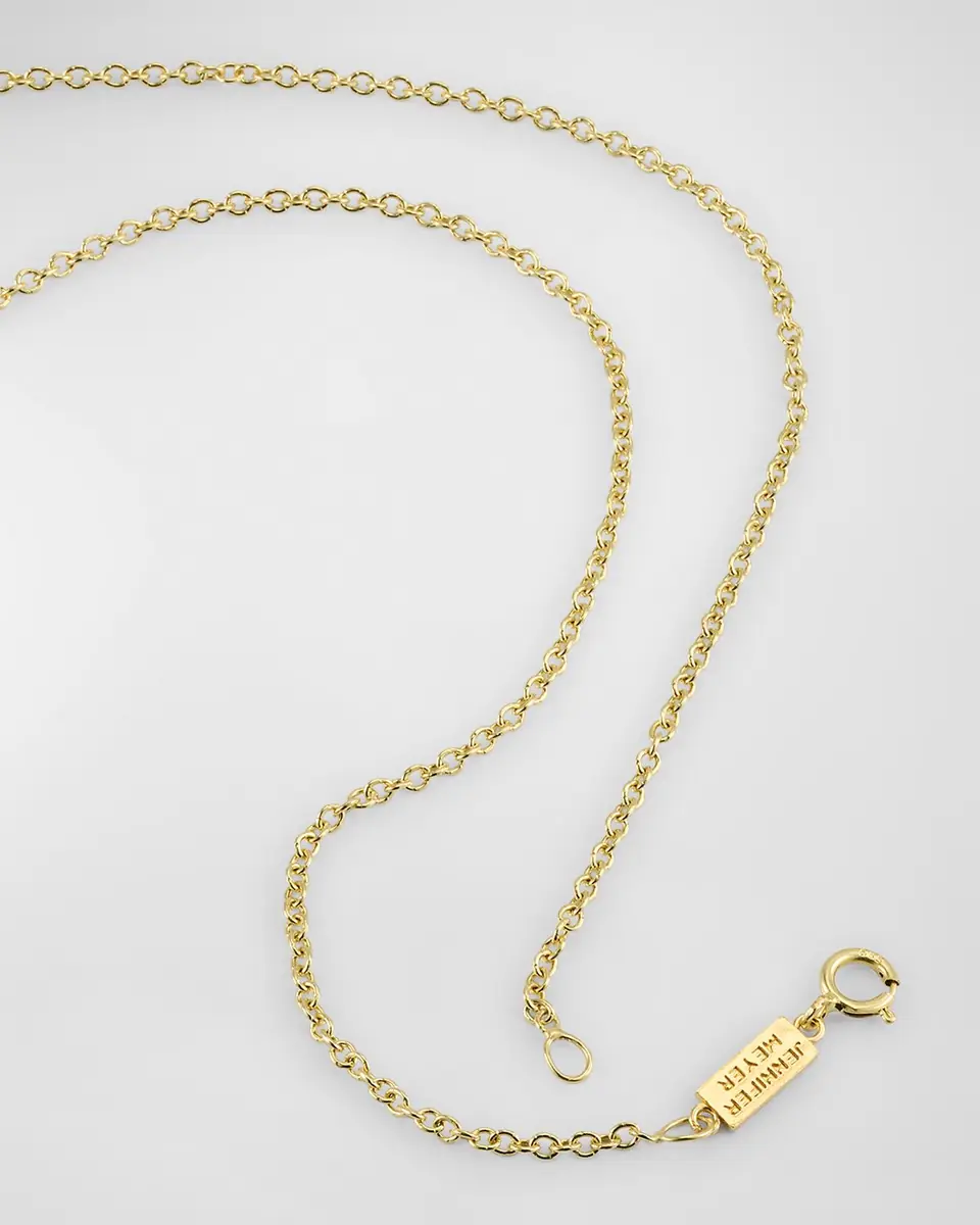 Jennifer Meyer 5 Graduated Illusion-Set Diamond Necklace | Thumbnail 4