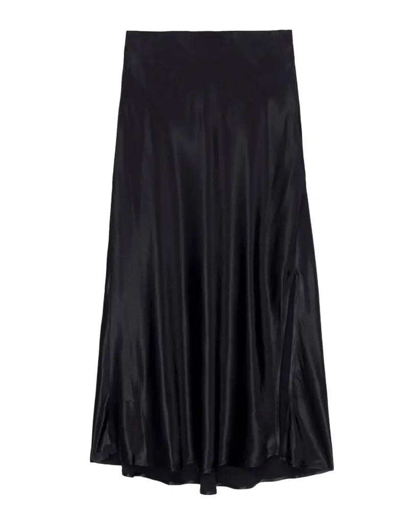 RAILS Maya Satin Midi Skirt