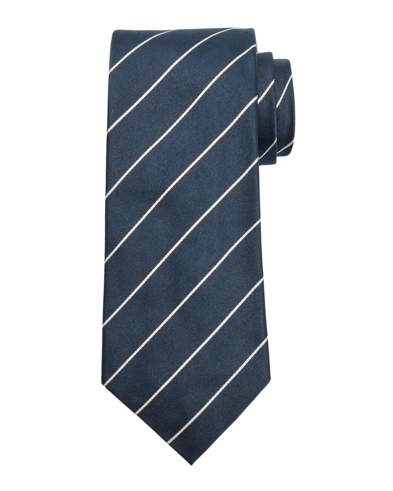 Men's Striped Silk Satin Tie
