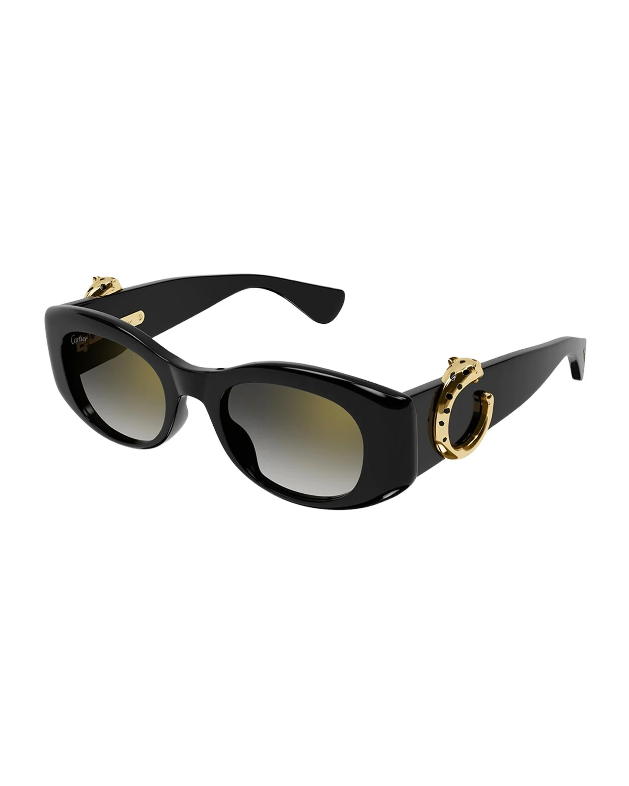 Panthère C-Logo Acetate Cat-Eye Sunglasses