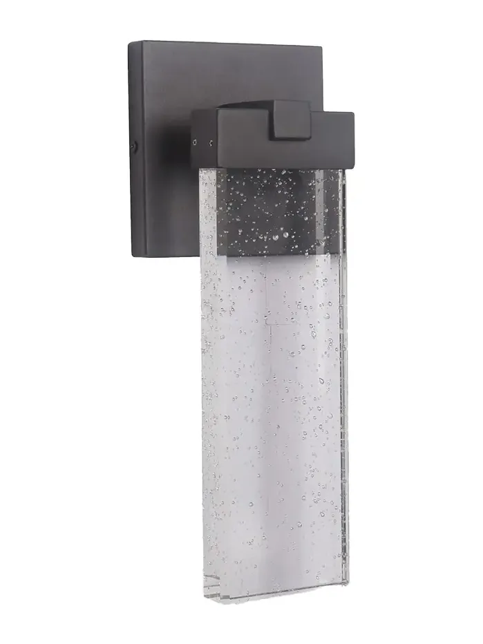 Ellington Aria 1-Light LED Outdoor Wall Mount, Matte Black