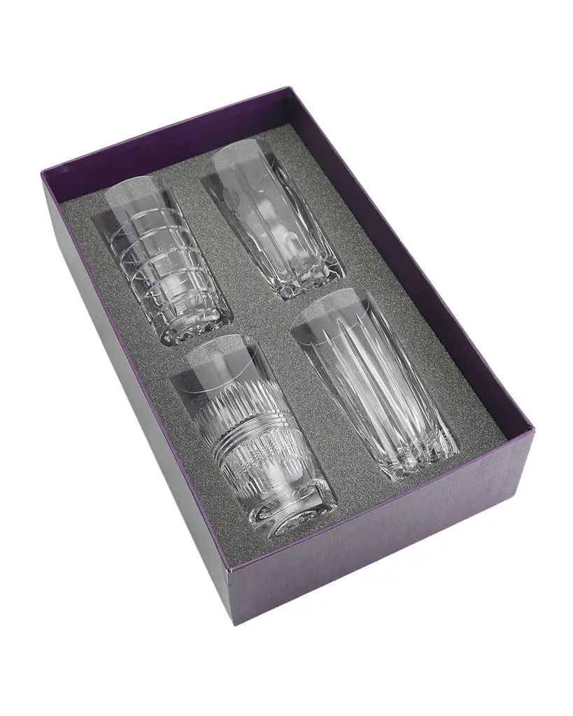 William Yeoward Crystal Skye 10 oz. Highball Tumblers, Set of 4 | Image 1 William Yeoward Crystal Skye 10 oz. Highball Tumblers, Set of 4 | Image 1