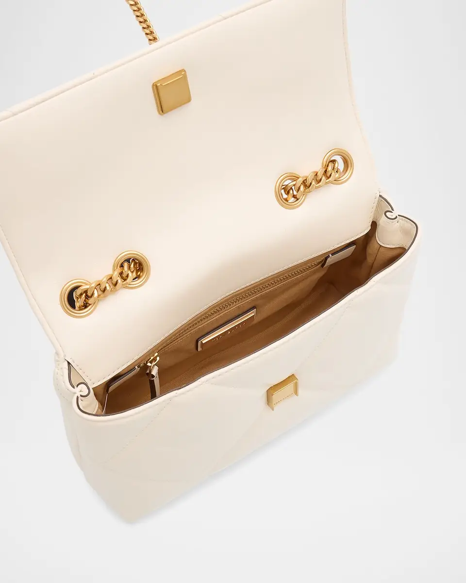 Tory Burch Kira Small Diamond Quilted Convertible Shoulder Bag | Thumbnail 3 Tory Burch Kira Small Diamond Quilted Convertible Shoulder Bag | Thumbnail 3