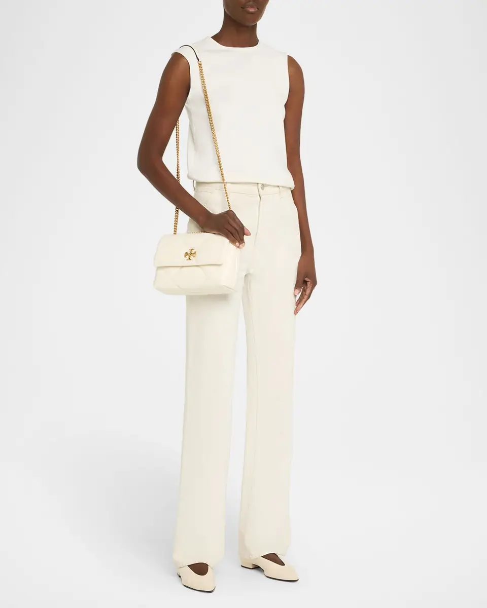 Tory Burch Kira Small Diamond Quilted Convertible Shoulder Bag | Thumbnail 4 Tory Burch Kira Small Diamond Quilted Convertible Shoulder Bag | Thumbnail 4
