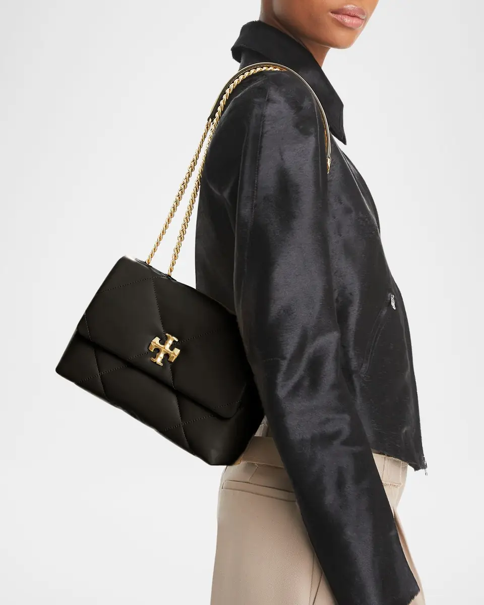 Tory Burch Kira Small Diamond Quilted Convertible Shoulder Bag | Thumbnail 6 Tory Burch Kira Small Diamond Quilted Convertible Shoulder Bag | Thumbnail 6