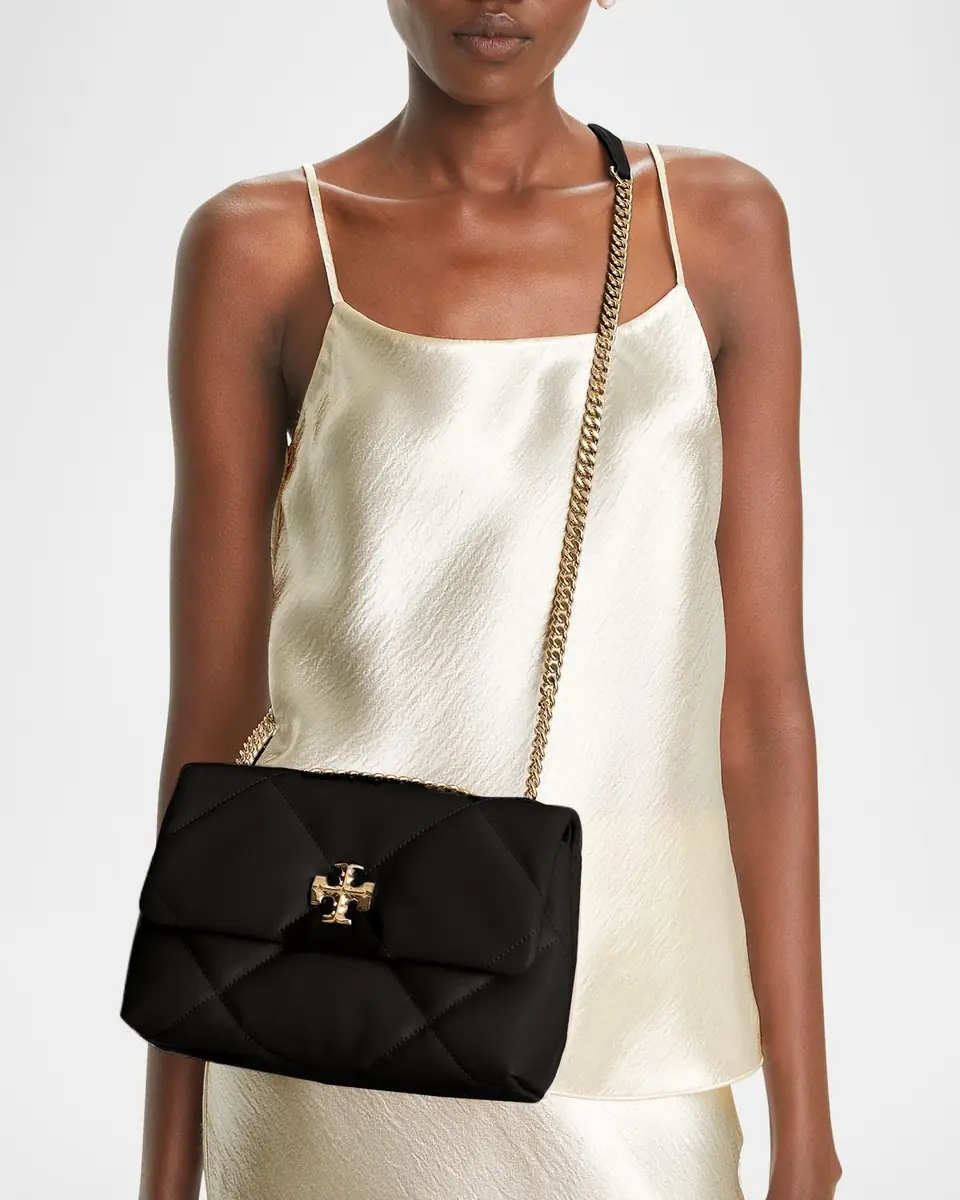 Tory Burch Kira Small Diamond Quilted Convertible Shoulder Bag | Thumbnail 8 Tory Burch Kira Small Diamond Quilted Convertible Shoulder Bag | Thumbnail 8