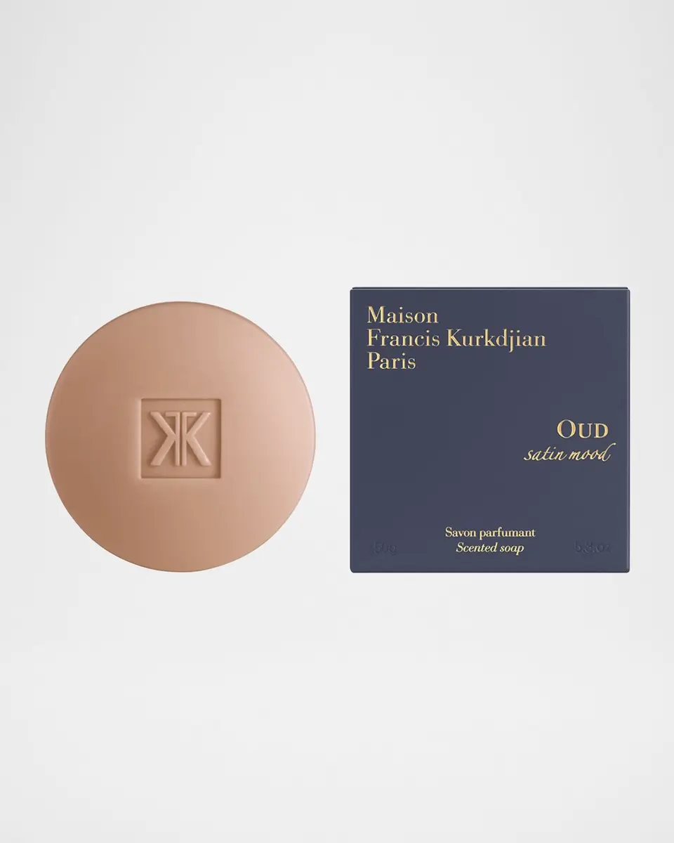 Maison Francis Kurkdjian Oud Satin Mood Scented Bar Soap, 150 g | Thumbnail 2 Maison Francis Kurkdjian Oud Satin Mood Scented Bar Soap, 150 g | Thumbnail 2