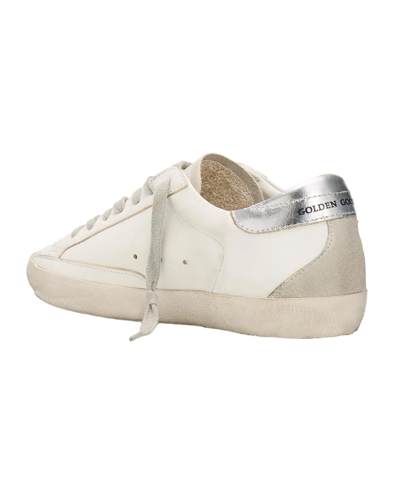 Men's Super-Star Metal-Logo Leather Low-Top Sneakers Men's Super-Star Metal-Logo Leather Low-Top Sneakers