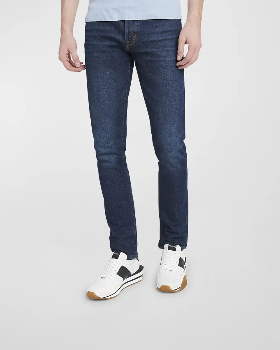 TOM FORD Men's James Nylon and Suede Sneakers | Thumbnail 2 TOM FORD Men's James Nylon and Suede Sneakers | Thumbnail 2