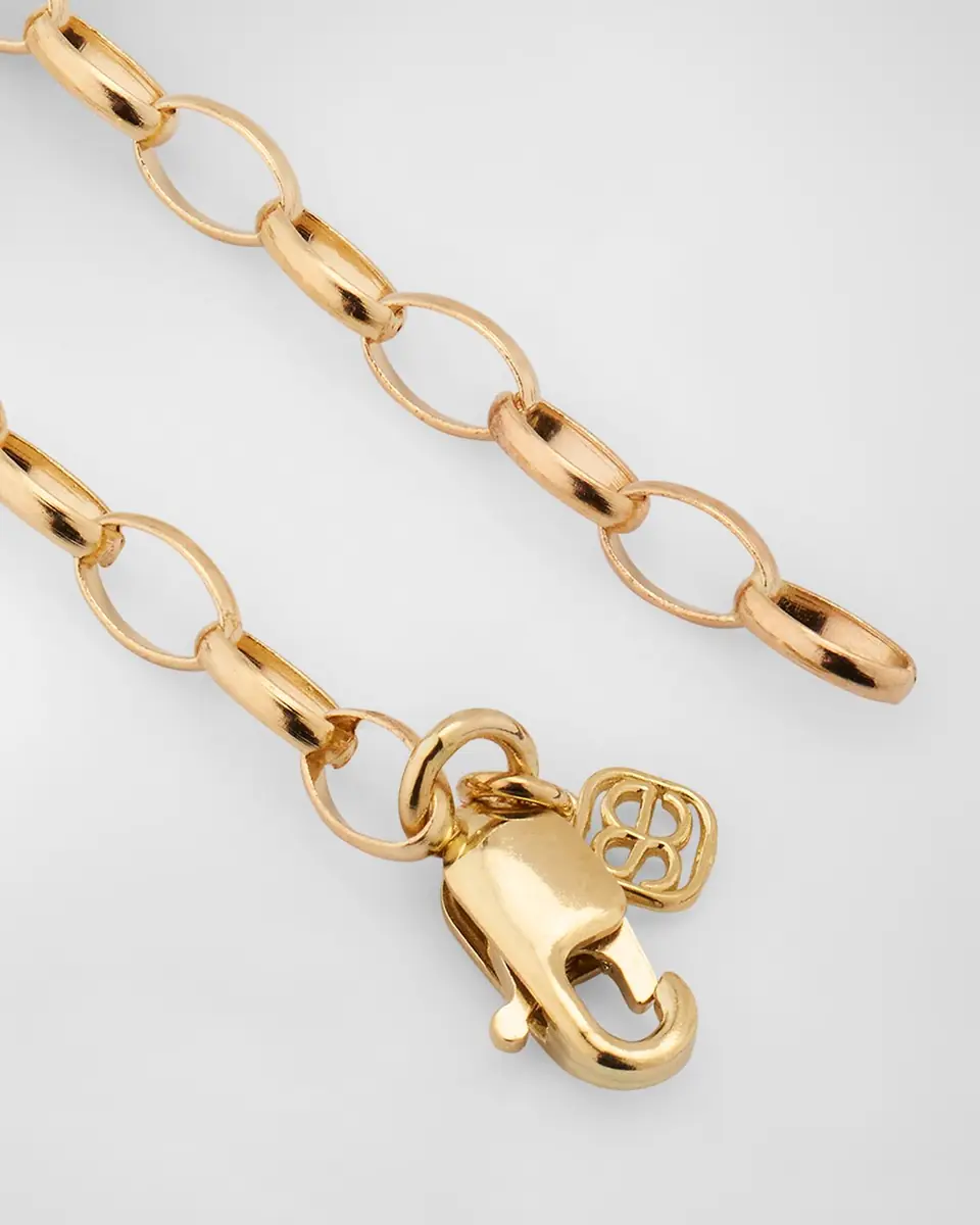 Sydney Evan Small Cocktail Crescent Moon Charm Bracelet | Thumbnail 4